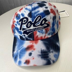 Polo Ralph Lauren Mens Hat Tie Dye Strap Back
